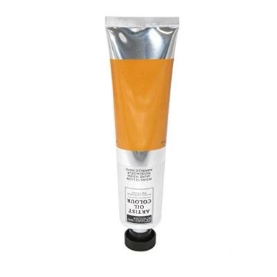 Abbildung von Artist Ölfarbe, 200 ml Großtube in 30 Farben, feine Künstlerqualität (05 indischgelb)