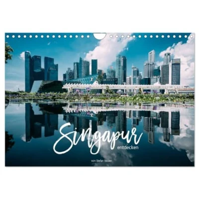 Abbildung von Singapur entdecken (Wandkalender 2025 DIN A4 quer), CALVENDO Monatskalender