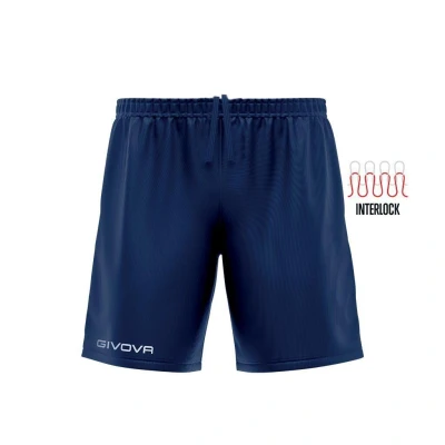 Abbildung von GIVOVA Herren Short Capo Kurze Hose, blau, 3XS