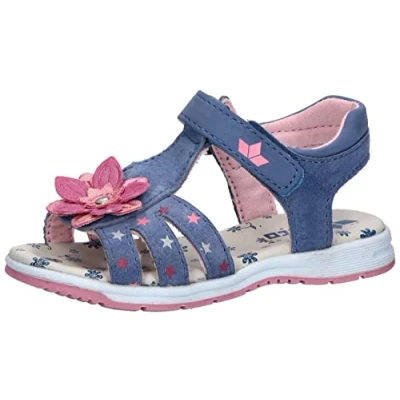 Abbildung von LICO Riemensandalette für Kinder, Größe: 25, Blau/rosa Schuhe