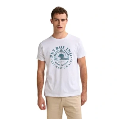 Abbildung von Petrol Industries T Shirt mit Aufdruck Dolphincrest