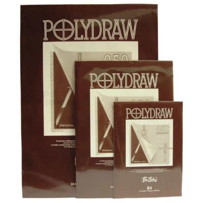 Abbildung von Polydraw/Drafting Film Pad 50mic Double Matt A4 15s (Pad) FLM430061