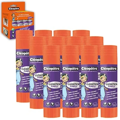 Abbildung von Cléoptre BA8 18X12 Cléostick Purple Klebestift, violett, 8 g