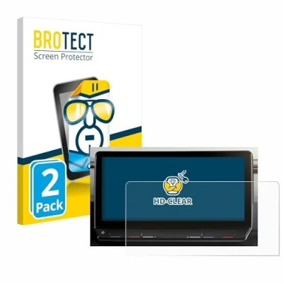 Abbildung von BROTECT (2 Stück Schutzfolie für Cupra Formentor 2020 2022 Infotainment System 10&quot; Displayschutz Folie Ultra Klar