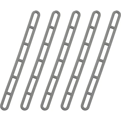 Abbildung von CARTREND 10679 Abspannelement Vorzelt Leitern grau, 6 Fach für Zelte, Markisen, Vordächer, 5 Stück
