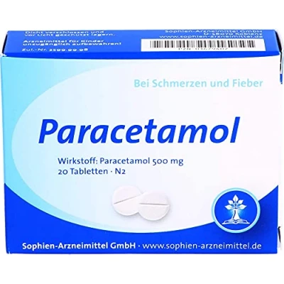 Abbildung von Paracetamol Sophien 500 Tabletten 20 St