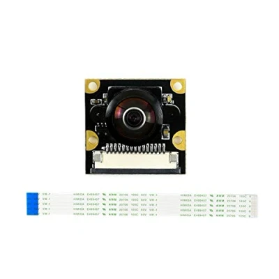 Abbildung von Waveshare IMX219 200 Camera Applicable for Jetson Nano Developer Kit Compute Module 3/3+, 8 Megapixels FOV Suits AI Projects Face and License Plate Recognition Road Mark Detection