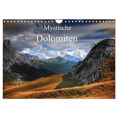 Abbildung von Mystische Dolomiten (Wandkalender 2025 DIN A4 quer), CALVENDO Monatskalender
