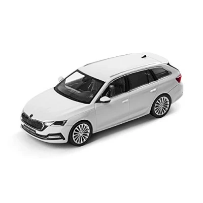 Abbildung von Skoda 5E7099300S9R Modellauto Octavia 4 (NX) Combi Maßstab 1:43 Miniatur, weiß
