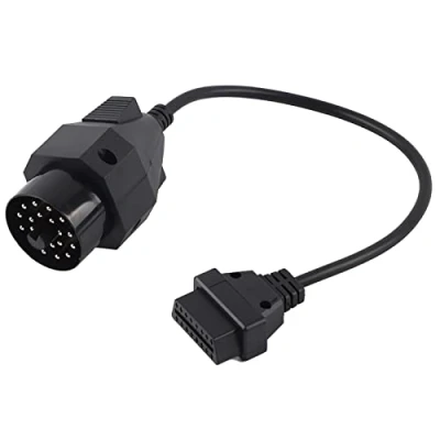Abbildung von Auto OBD2 Diagnosekabel, 20 Polig bis 16 Adapter Verbindungskabel Pin weibliche Schnittstelle Kabel für E36 E39 E46 E53 X5 Z3
