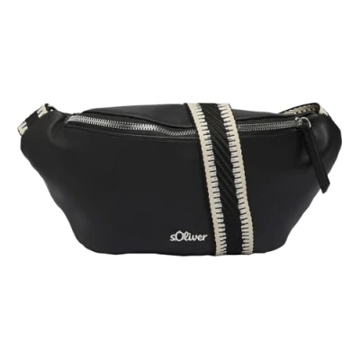 Abbildung von s.Oliver MIT Abnehmbarem UND LÄNGENVERSTELLBAREM GURT Gürteltasche, Damen, Größe: One Size, Schwarz