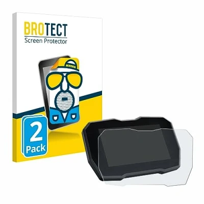 Abbildung von BROTECT Entspiegelungs Schutzfolie für Ducati Streetfighter V4 2020 Tachoanzeige (2 Stück) Matte Displayschutz Folie, Anti Reflex, Fingerprint