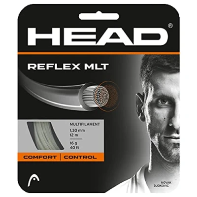 Abbildung von HEAD Unisex Erwachsene Reflex MLT Set Tennis Saite, Natural, 17