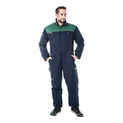 Abbildung von Classic Arbeitsoverall WINTER GEFÜTTERT Schutzoverall Overall Arbeitsanzug