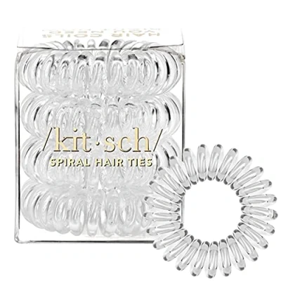 Abbildung von Kitsch Spiralhaarbänder für Frauen wasserdichte Pferdeschwanzhalter Teenager Stilvolle Telefonschnur Haargummis &amp; Haarspulen Mädchen dickes Haar und dünnes Haar, 4