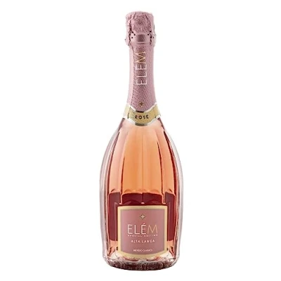 Abbildung von ELÈM Alta Langa DOCG Rosè Klassische Methode Pas Dosè Schaumwein trocken Piedmont Wein Roséchampagner (1 x 0.75l)