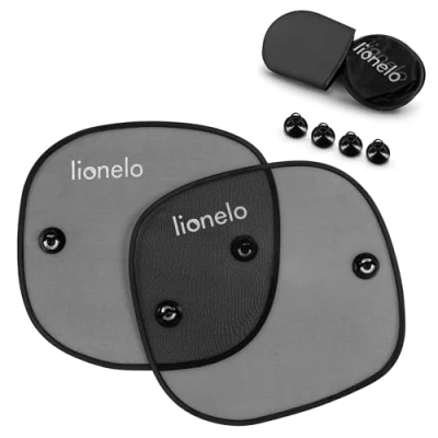 Abbildung von lionelo Autosonnenschutz SUNSHADE, universal für jedes Auto / UV Schutz