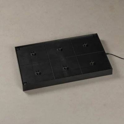 Abbildung von Konstsmide Ladestation für USB Tischleuchten inkl. Transformator 7817 750, Schwarz, 47 cm (L)/29 (B)/4 (H)