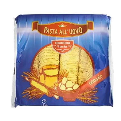 Abbildung von mamma lucia Pasta Tagliolini all&#039;uovo, 1,5mm breit, 1er Pack (1 x 500 g)