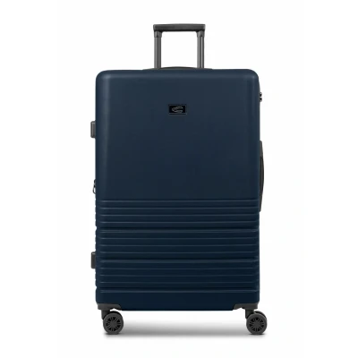 Abbildung von camel active großer Hartgepäck Check in Koffer XL Trolley 47 x 30 78 cm aus hochwertigem, robustem Polycarbonat Material für Damen und Herren 4 Doppelrollen &amp; Zahlenschloss Hanoi Serie