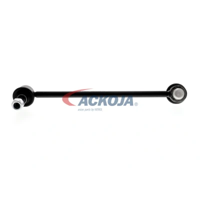 Abbildung von ACKOJA A53 1108 Koppelstange links, Vorderachse, Vorderachse links 250mm M10x1,25, M10 x 1,25mm Stahl schwarz KIA: Cerato Limousine, Schrägheck