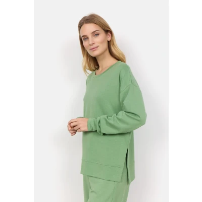 Abbildung von Soyaconcept BANU Sweatshirt, Damen, Größe: Large, Green