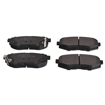 Abbildung von FEBI BILSTEIN 116338 Bremsbelagsatz Hinterachse mit akustischer Verschleißwarnung SUBARU: Outback IV, Forester BRZ Coupe, TOYOTA: GT86 Coupe