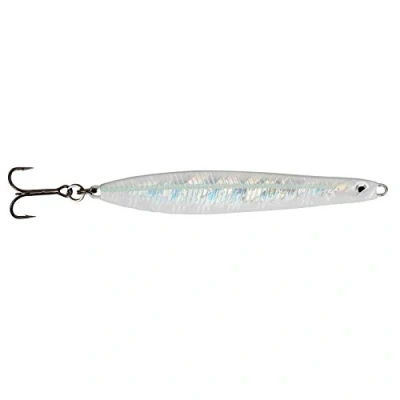 Abbildung von Savage Gear Seeker ISP Meerforellenblinker, Farbe:White Pearl, Länge/Gewicht:9.8cm / 23g