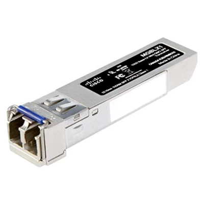 Abbildung von Cisco MGBLX1 SFP Transceiver mit Gigabit Ethernet (GbE) 1000BASE LX Mini GBIC (MGBLX1)