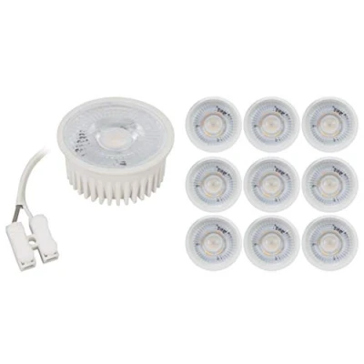 Abbildung von McShine LED Modul MCOB 5W 50x25mm warmweiß Leuchtmittel für geringe Deckenhöhen 10er Sparpack