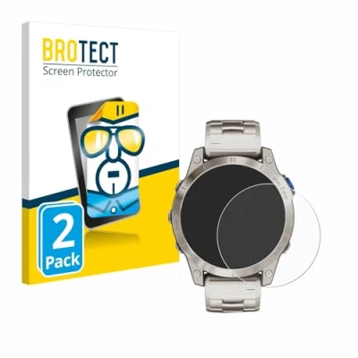 Abbildung von BROTECT (2 Stück Schutzfolie für Garmin D2 Mach 1 Displayschutz Folie Ultra Klar