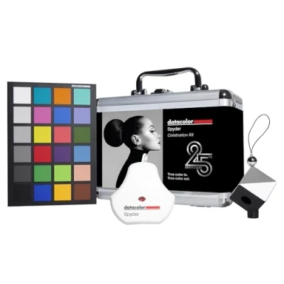 Abbildung von Datacolor Spyder Celebration Kit 2024 Monitorkalibrierung, Cube &amp; Checkr 24 Komplettes Farbmanagement für Fotos Farbgenauigkeit in der Fotografie von Aufnahme bis zum Druck