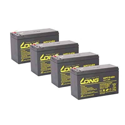 Abbildung von USV Akkusatz kompatibel APC SUA1000RMI2U RBC23 RBC 23 Batteriesatz Ersatzakku