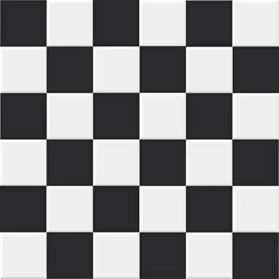 Abbildung von INDIGOS Bodenaufkleber Fliesen Schwarz 20x20cm für Fußbodenfliesen Wandfliese Aufkleber Klebefliesen Boden Stickerfliesen Küche, Bad, WC, Bordüre Fliesenspiegel renovieren