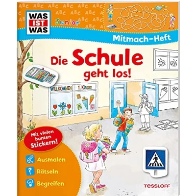 Abbildung von WAS IST Junior Mitmach Heft Die Schule geht los!