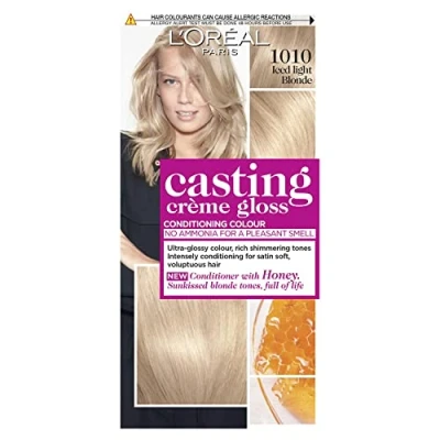 Abbildung von L&#039;Oréal Paris Casting Crème Gloss Semi Permanent Hair Dye (Various Shades) 1010 Iced Light Blonde