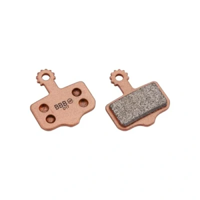 Abbildung von BBB Cycling Fahrrad Bremsbeläge Discstop Hp Organic / Sintered High Performance Bike Disc BBS 441, One size, Copper