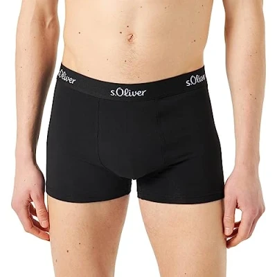 Abbildung von s.Oliver Basic 3 PACK Panties, Herren, Größe: Large, Blau