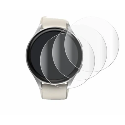 Abbildung von Savvies 4 Stück Full Screen Schutzfolie für Hama 8900 (42 mm) Cover Displayschutz Folie [3D Curved, Transparent, Anti Fingerabdruck]