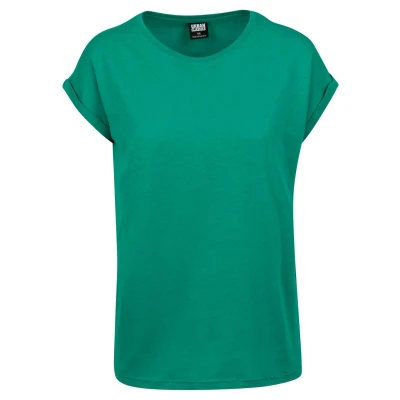 Abbildung von Urban Classics Extended Shoulder Tshirt basic, Damen, Größe: 5XL, Fresh green