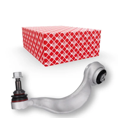 Abbildung von FEBI BILSTEIN 180549 Querlenker mit Lager unten, vorne, Vorderachse rechts Aluminium 19 BMW: 5 Limousine, Touring