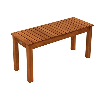 Abbildung von DEGAMO Hockerbank MERIDA (1 St), 2 sitzer 78cm, Eukalytpus Holz geölt