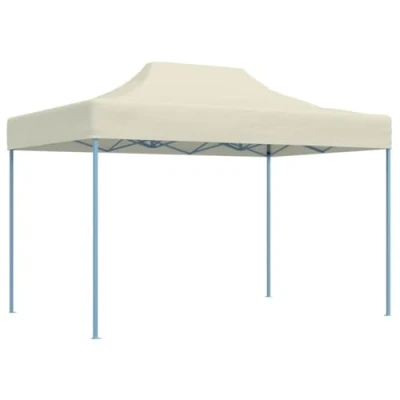 Abbildung von vidaXL Partyzelt Profi Faltbar 3x4 m Stahl Creme