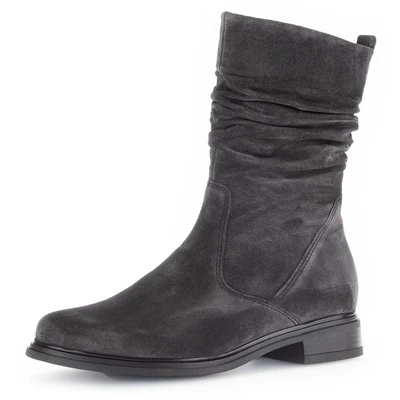 Abbildung von Gabor Genua Stiefel, Blockabsatz, Kurzstiefel, mit Innenreißverschluss