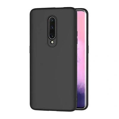 Abbildung von AICEK Compatible OnePlus 7 Pro Hülle, Schwarz Silikon Schutzhülle für Case TPU Bumper Handyhülle (6,67 Zoll)