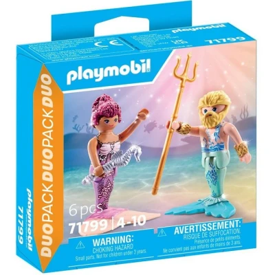 Abbildung von Playmobil® 71799 DuoPack Meerjungfrau und Meermann Konstruktions Spielset