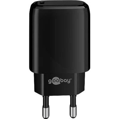 Abbildung von Goobay 53864 USB C PD (Power Delivery) Schnellladegerät 20W, Ladegerät/Netzteil/Charger für Typ Geräte