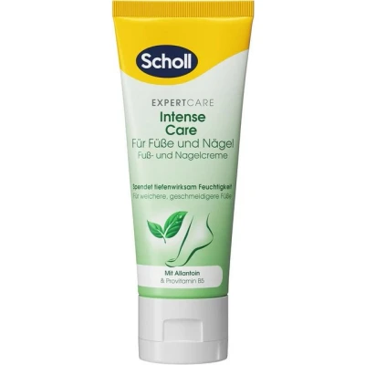 Abbildung von Scholl Fußcreme ExpertCare, reichaltige Fuß und Nagelcreme für raue Füße