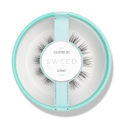 Abbildung von Sweed Cluster 3D LONG Künstliche Wimpern, Damen, Größe: One Size, Black
