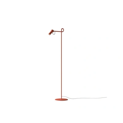 Abbildung von Kundalini LED Stehleuchte Bird, ziegelrot, Höhe 126cm